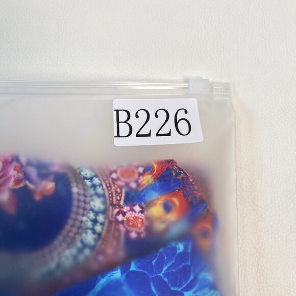 NWOT John Mark Floral Long Sleeve Button-Down Top Blouse Shirt Size L - Picture 13 of 13